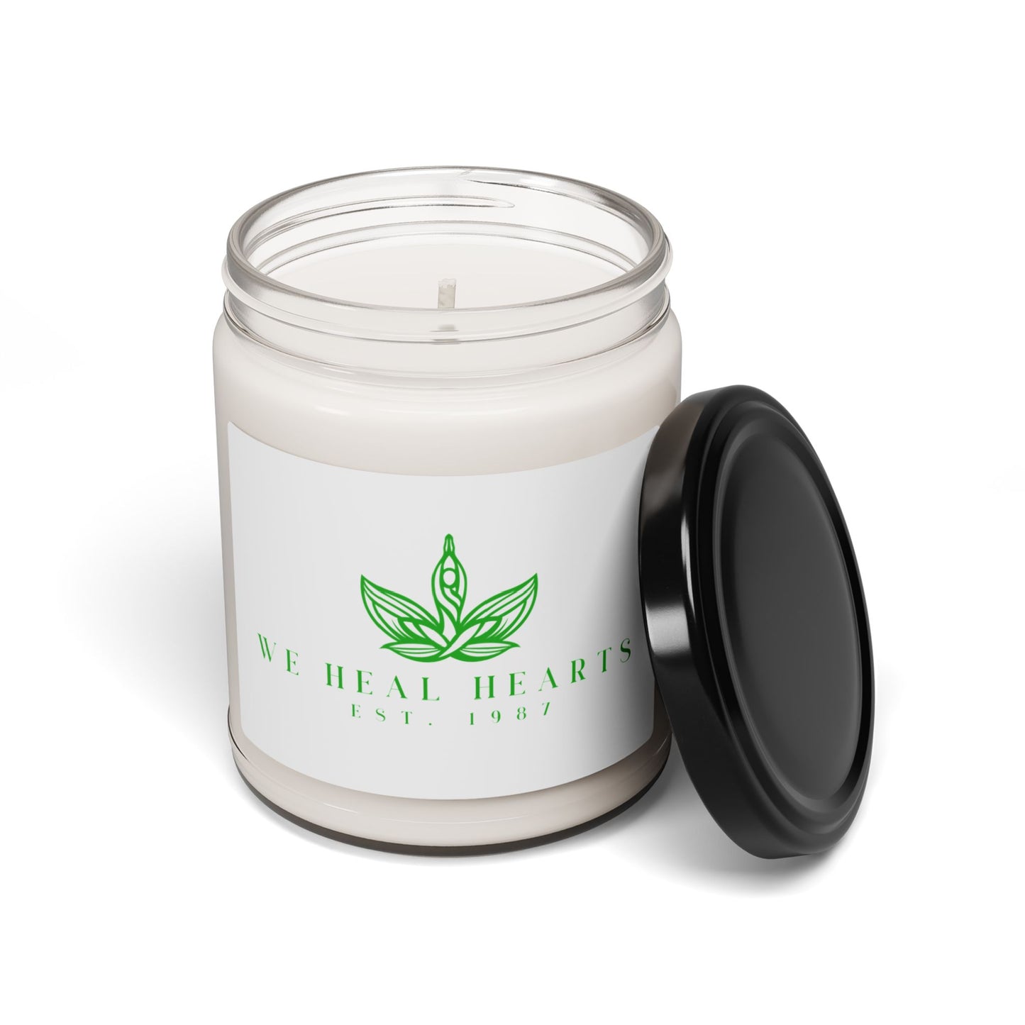 We Heal Hearts Presents ( Scented Soy Candle, 9oz )