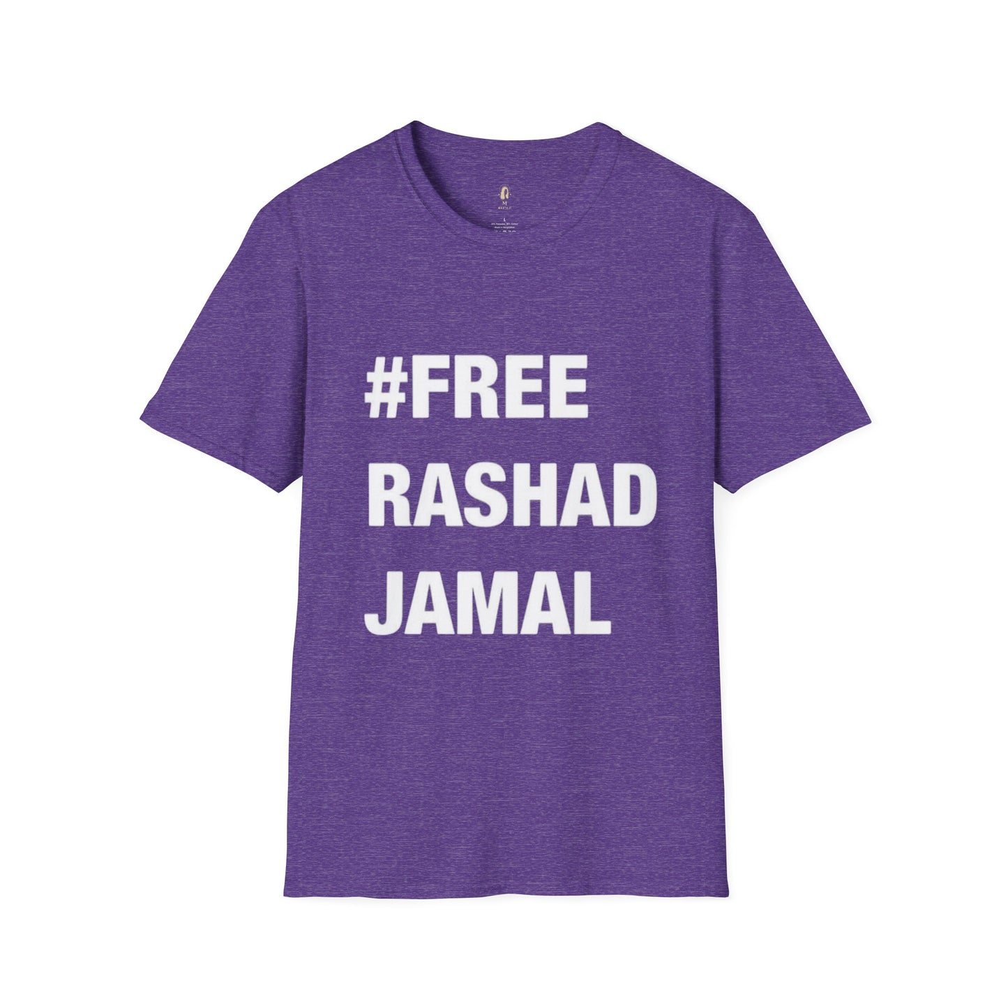 # FREE RASHAD JAMAL (Unisex Softstyle T-Shirt )