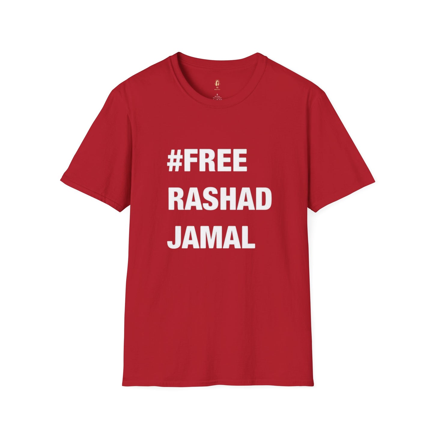 # FREE RASHAD JAMAL (Unisex Softstyle T-Shirt )