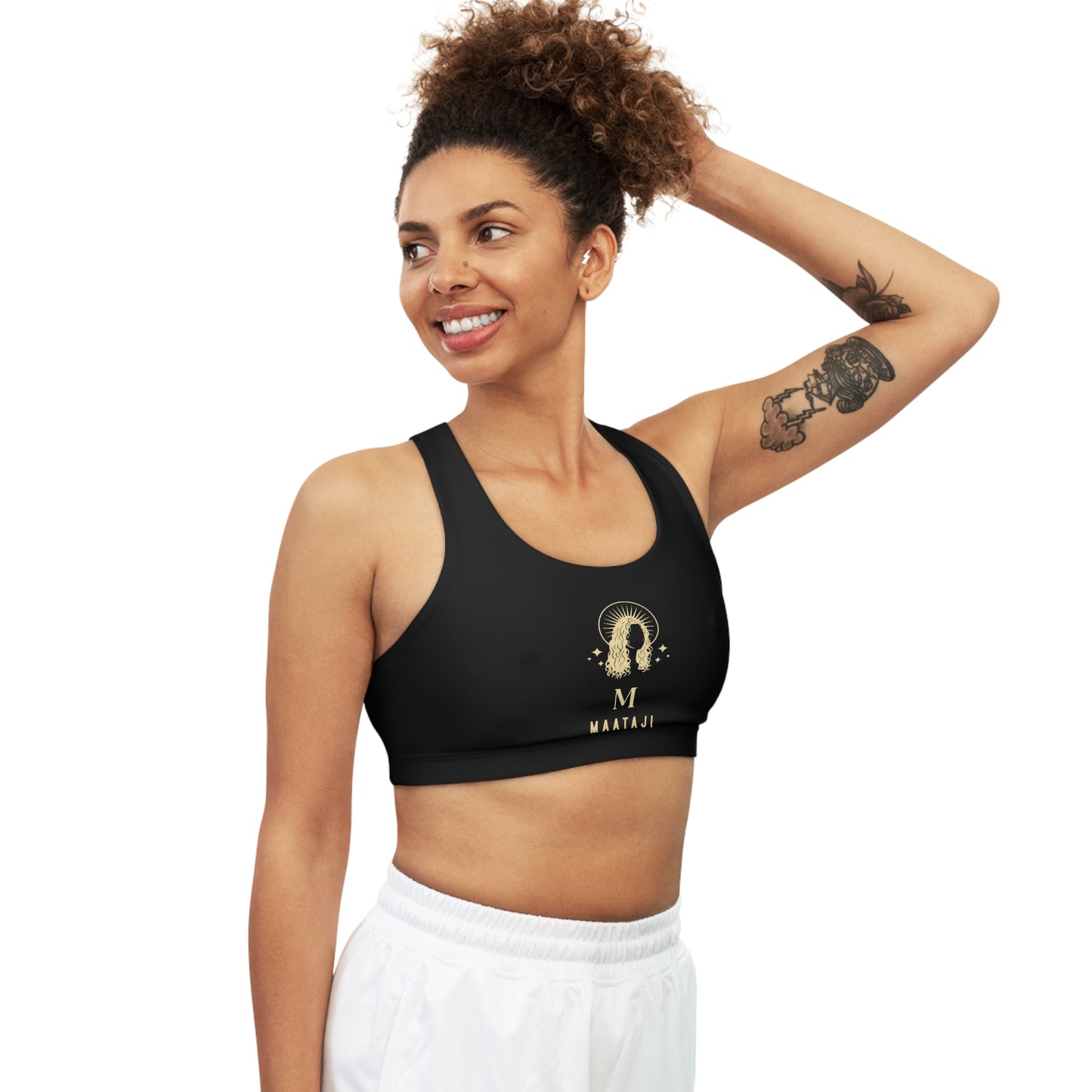 Maataji Seamless Sports Bra (AOP)