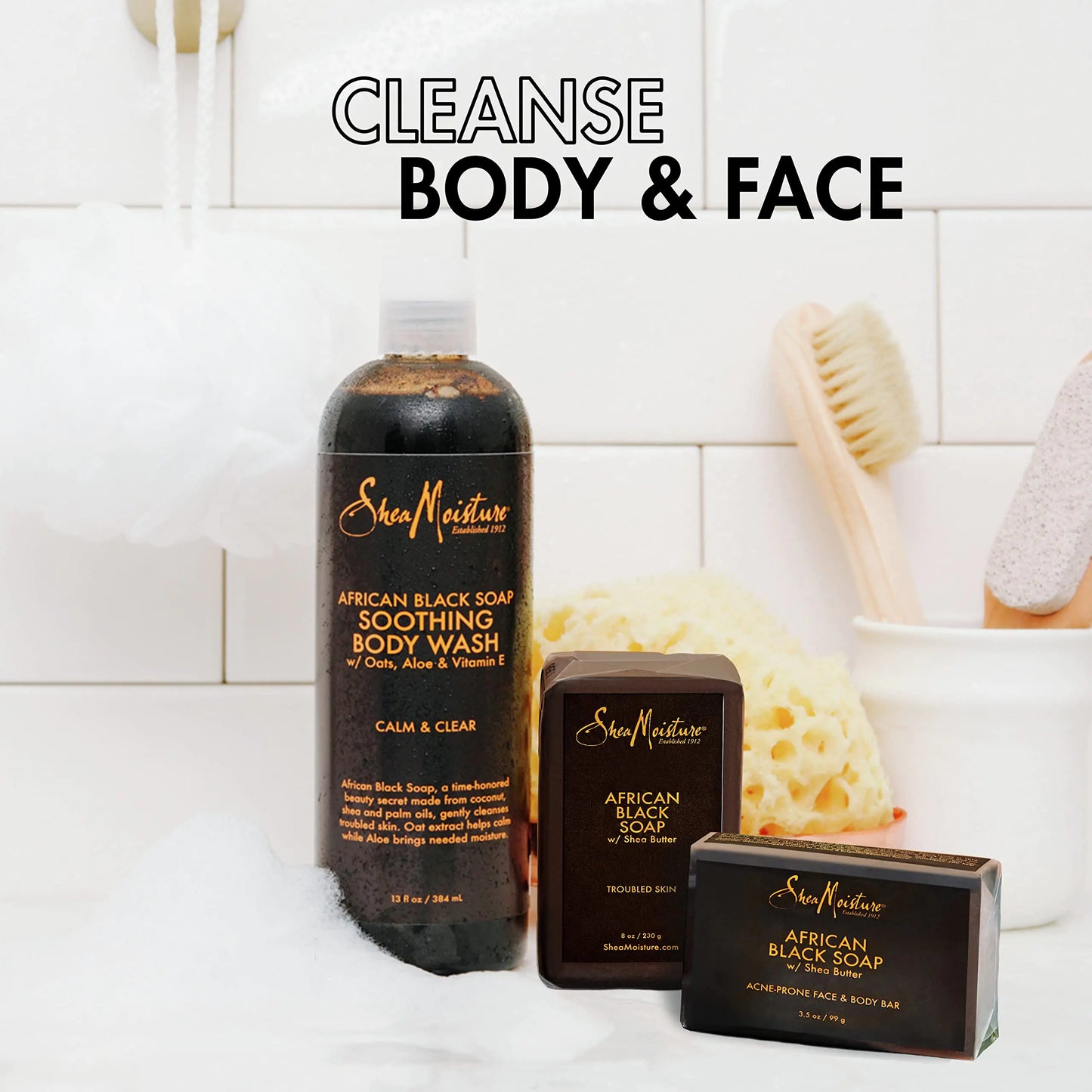 SheaMoisture African Black Soap Paraben Body Wash