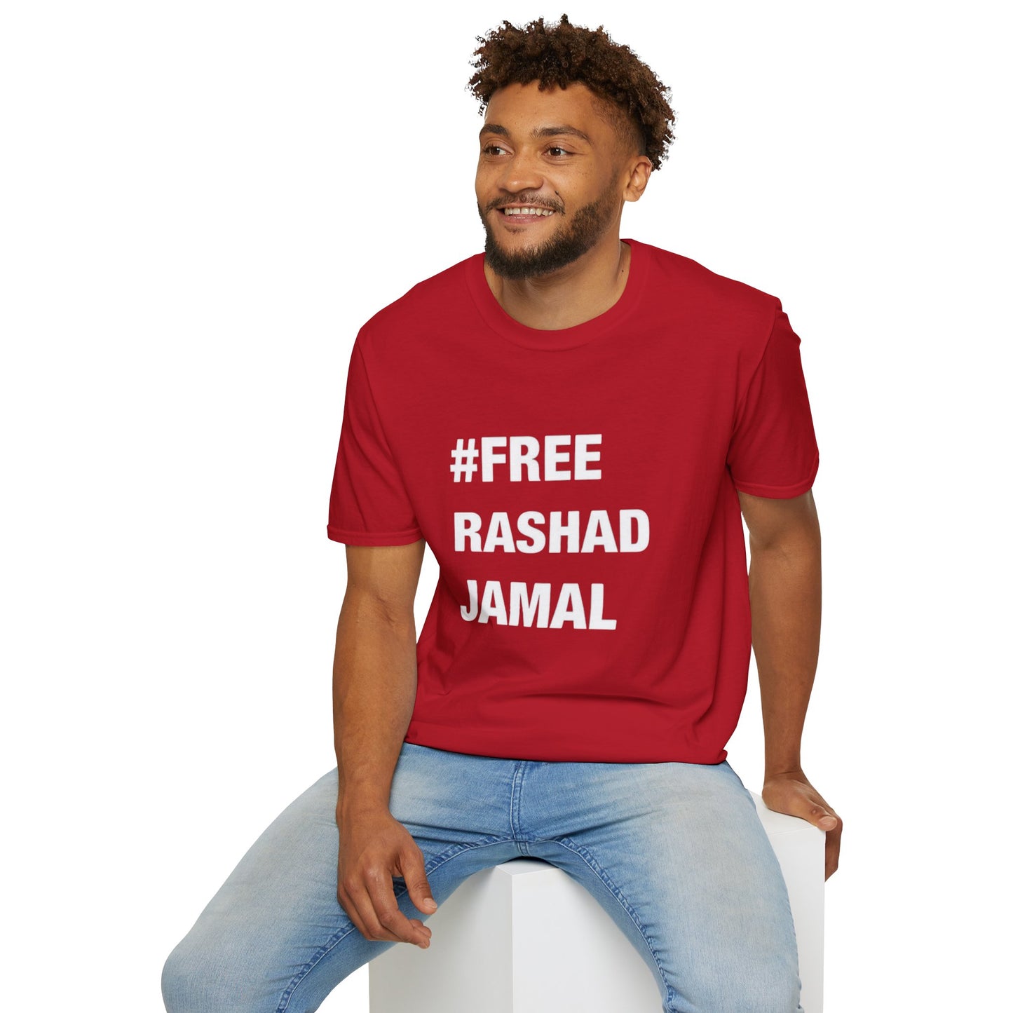 # FREE RASHAD JAMAL (Unisex Softstyle T-Shirt )