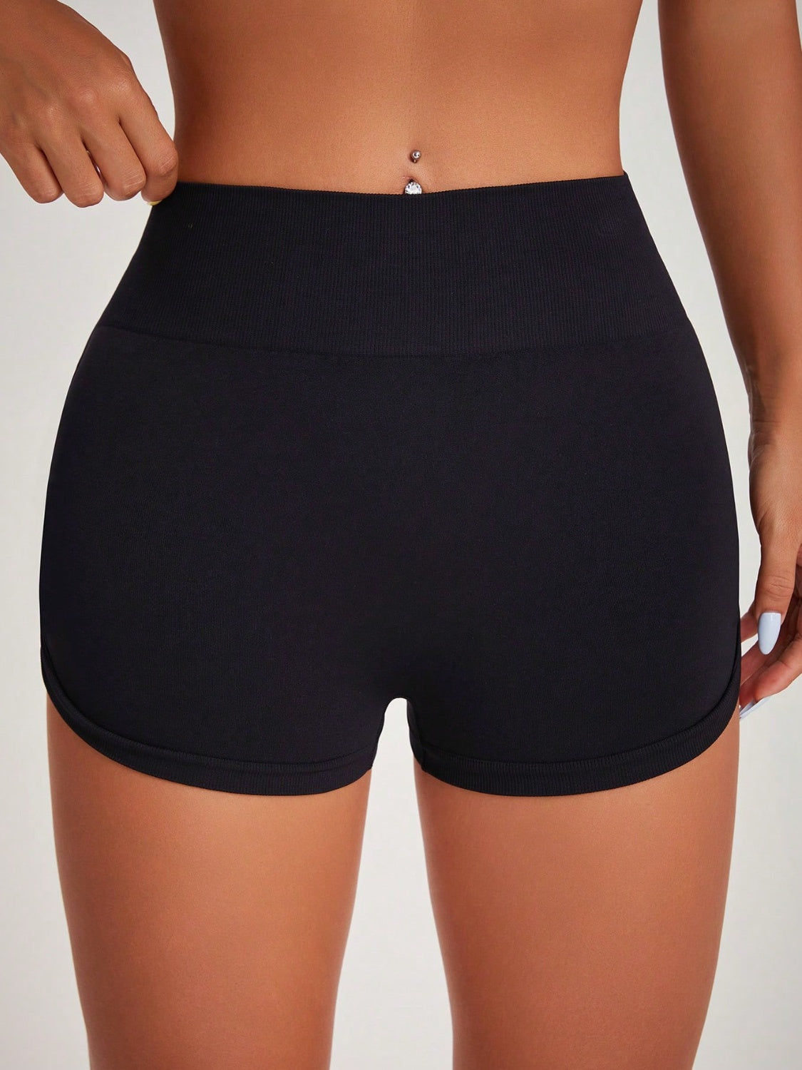 Maataji High Waist Active Shorts