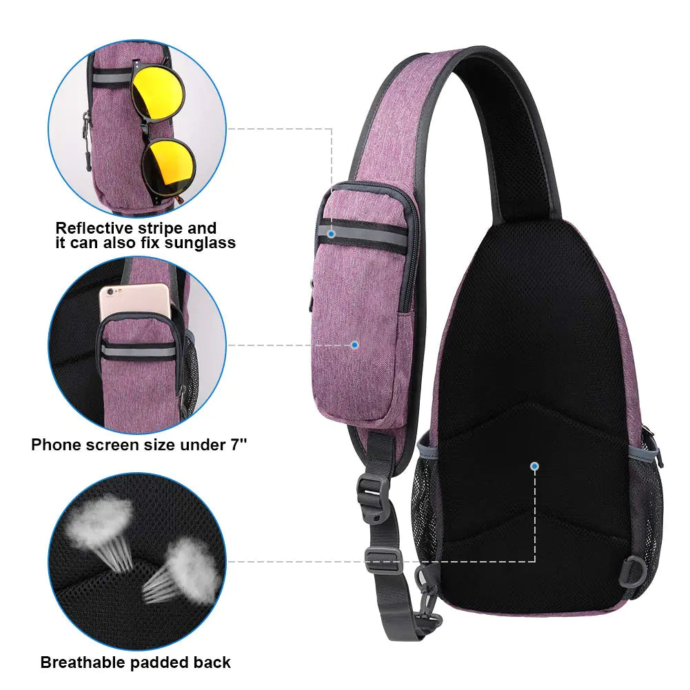 Maataji Crossbody Sling Backpack