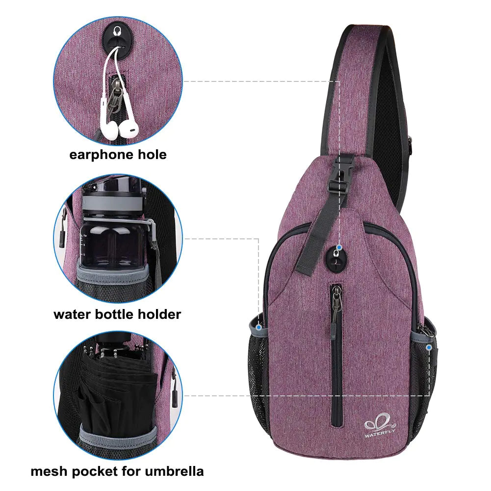 Maataji Crossbody Sling Backpack