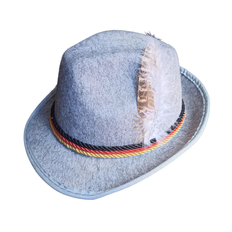 Maataji Apine Hat with Feather