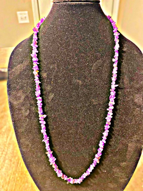 Amethyst Crystal Necklace ( Exclusive)
