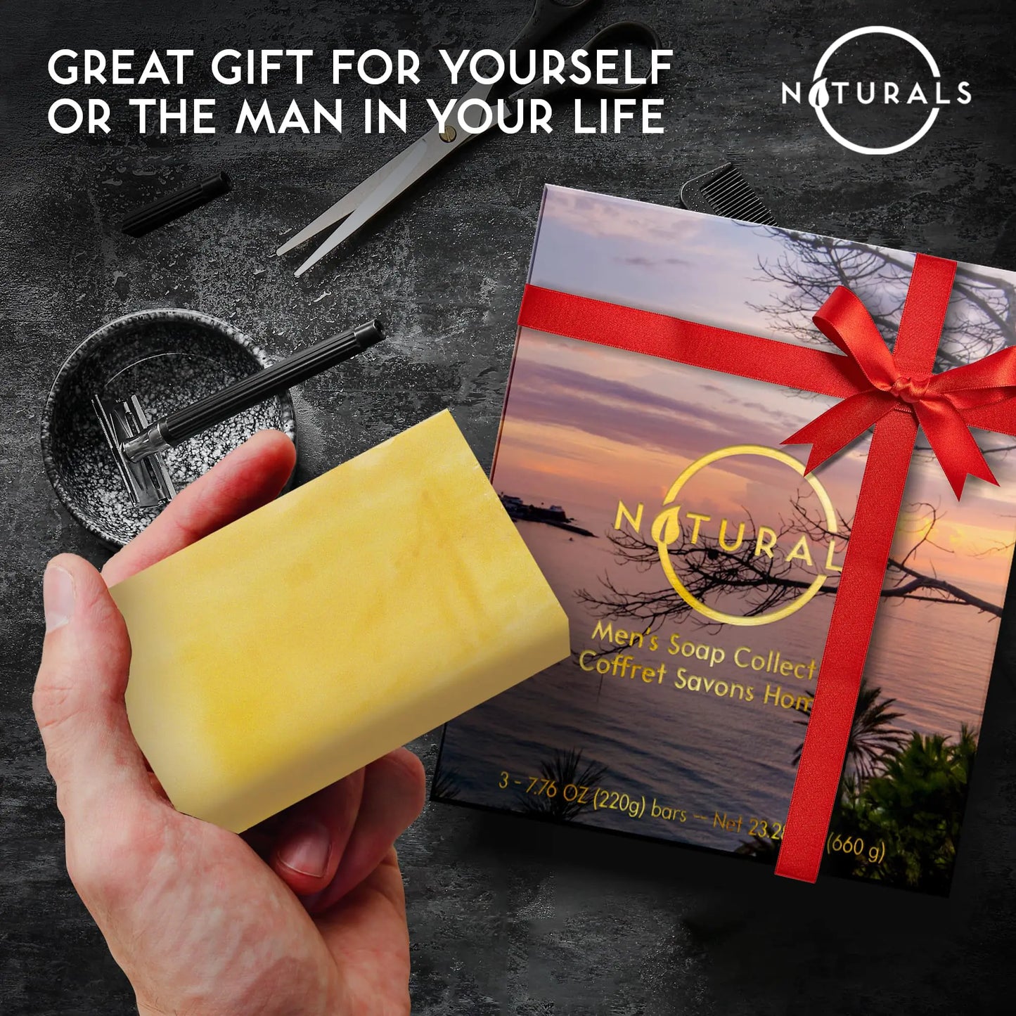 Citrus Organic Soap with Essential Oils Natural Face Bar Soap