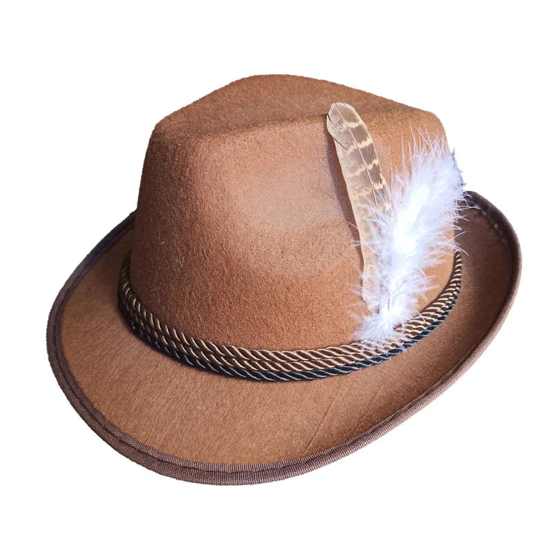 Maataji Apine Hat with Feather