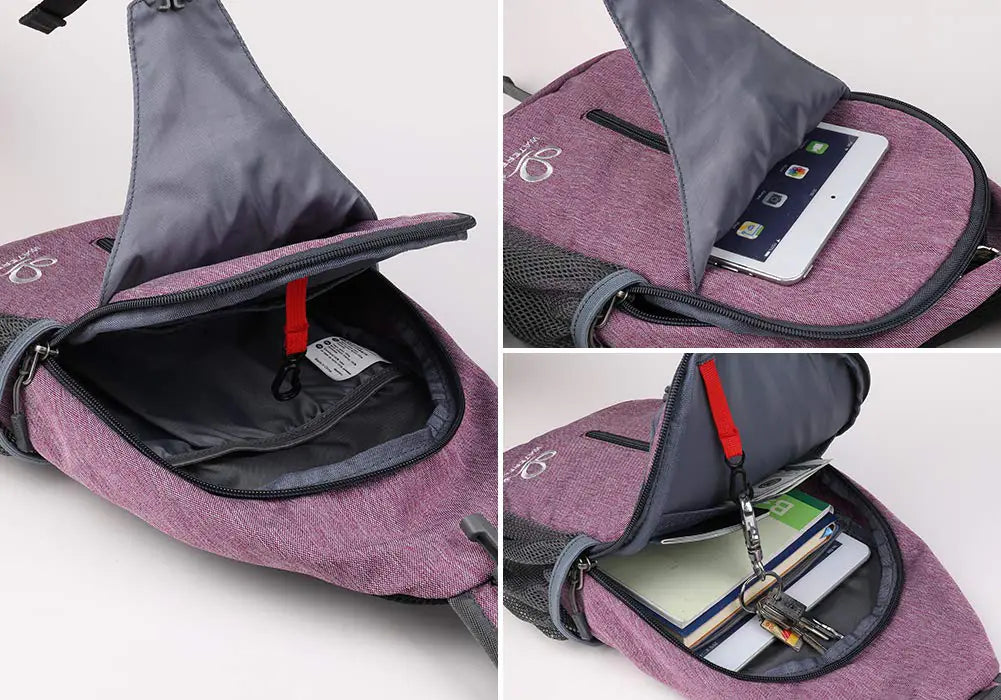 Maataji Crossbody Sling Backpack