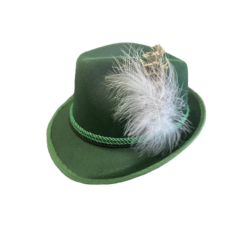 Maataji Apine Hat with Feather