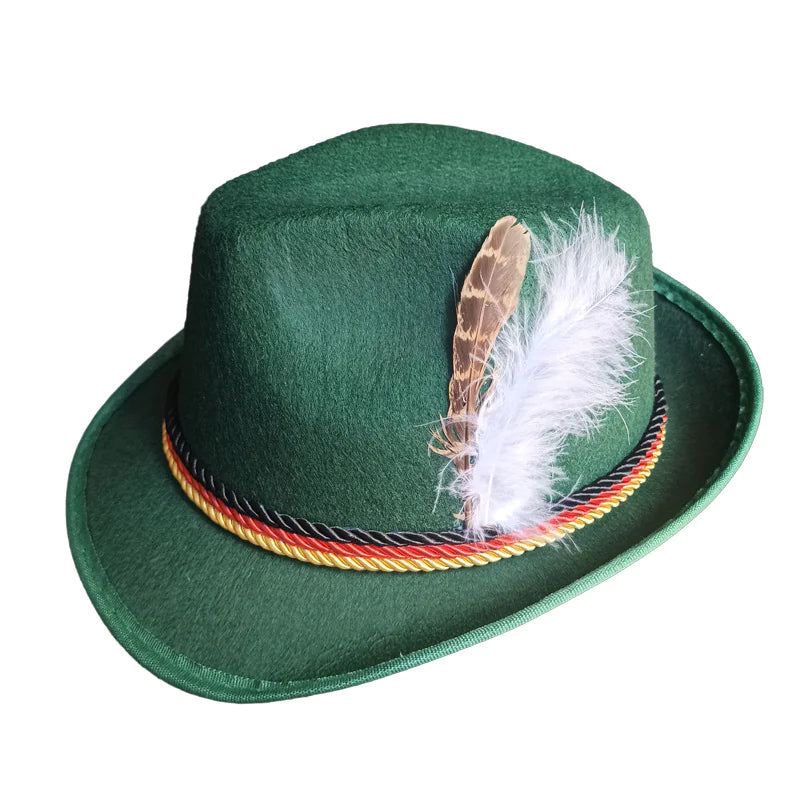 Maataji Apine Hat with Feather