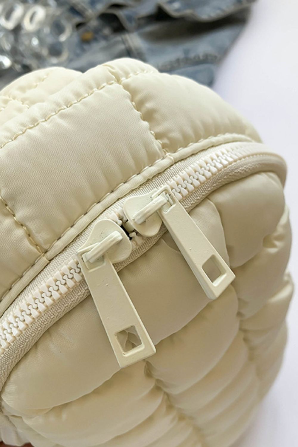 Maataji Quilted Nylon Crossbody Bag