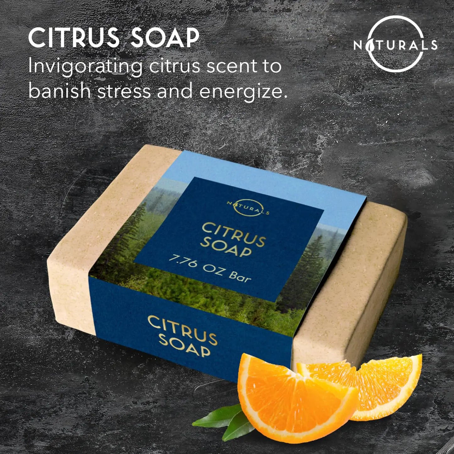 Citrus Organic Soap with Essential Oils Natural Face Bar Soap