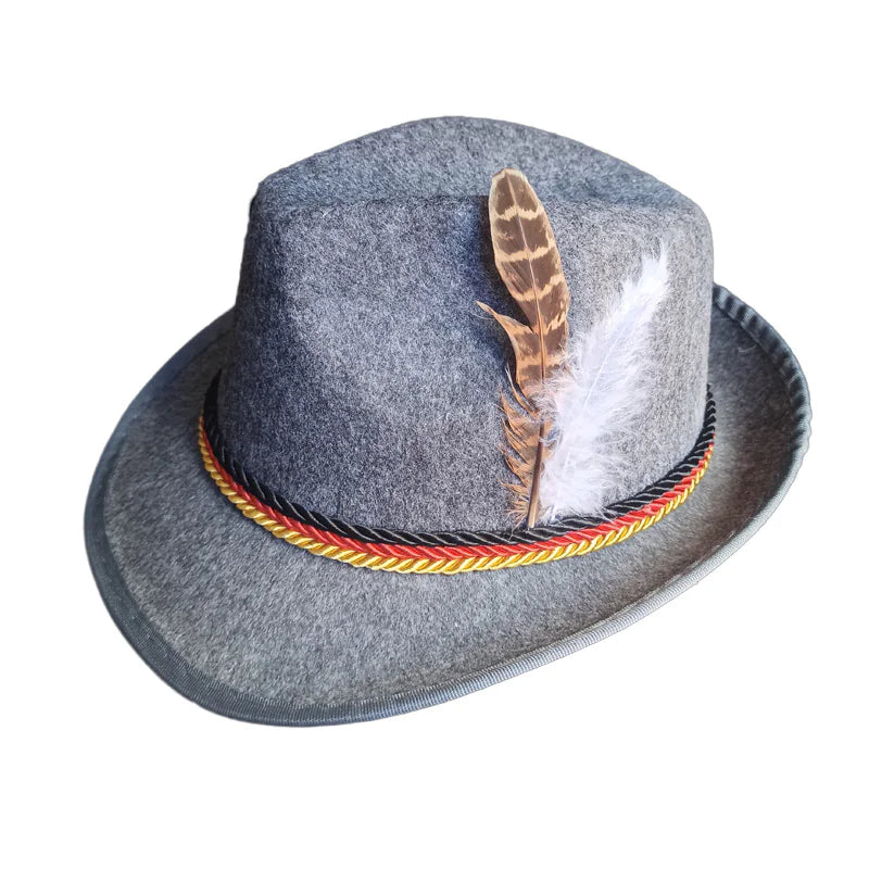 Maataji Apine Hat with Feather