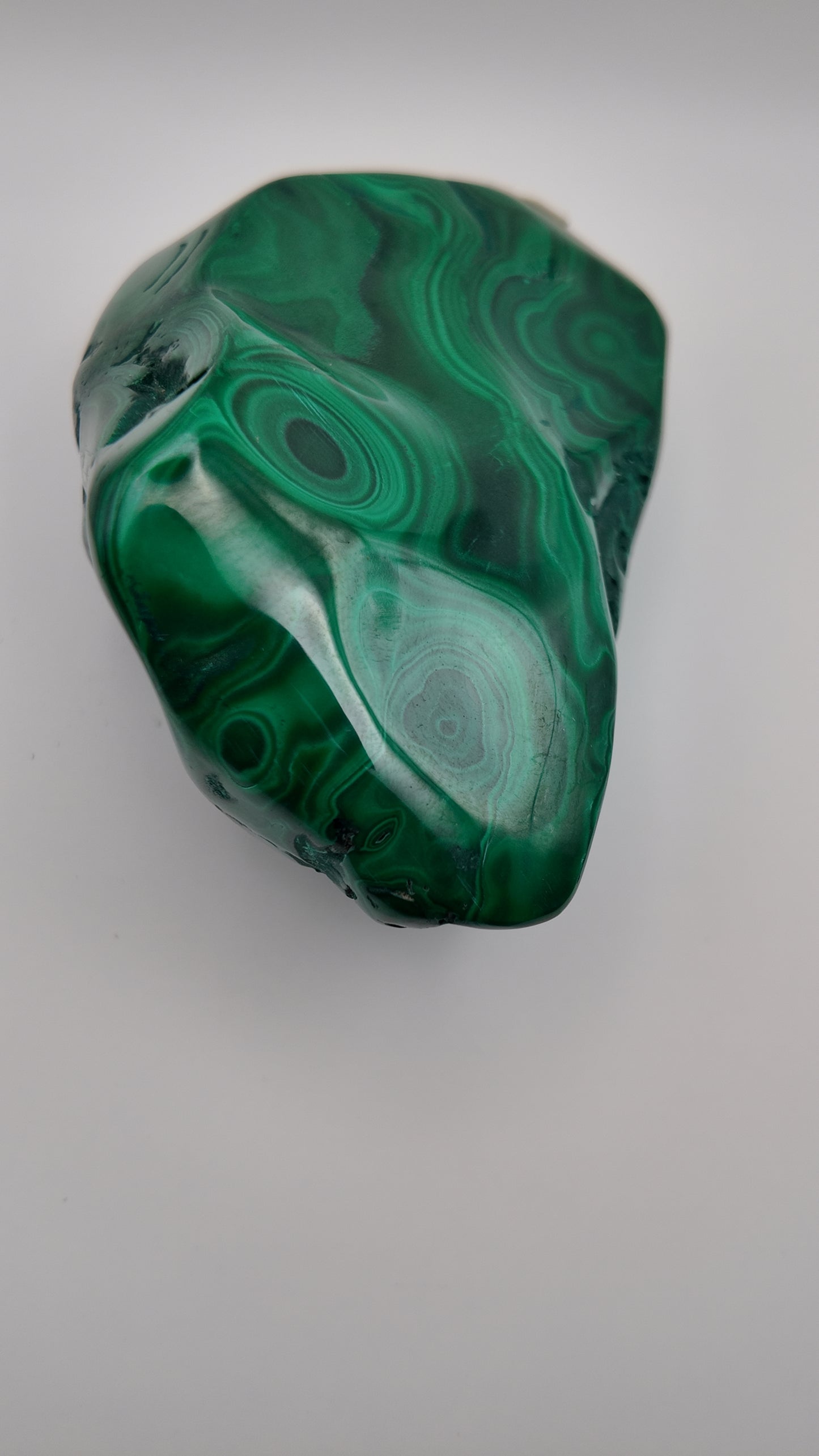 Malachite Crystal Polished Stone Huge ( Rare )