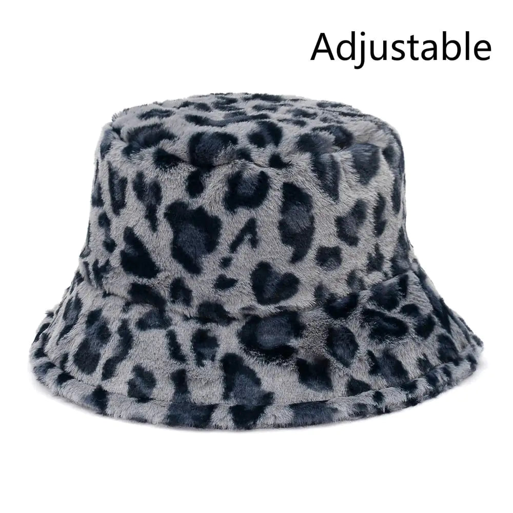 Maataji Winter Fluffy Bucket Hats