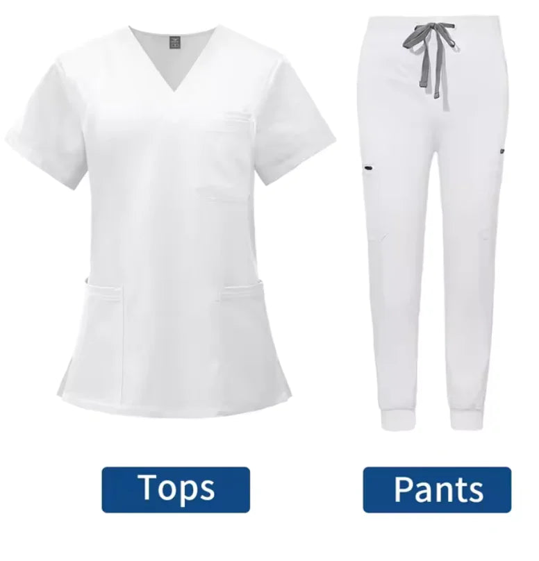 We Heal Hearts Presents ( Medical Scrubs Jogger Set )