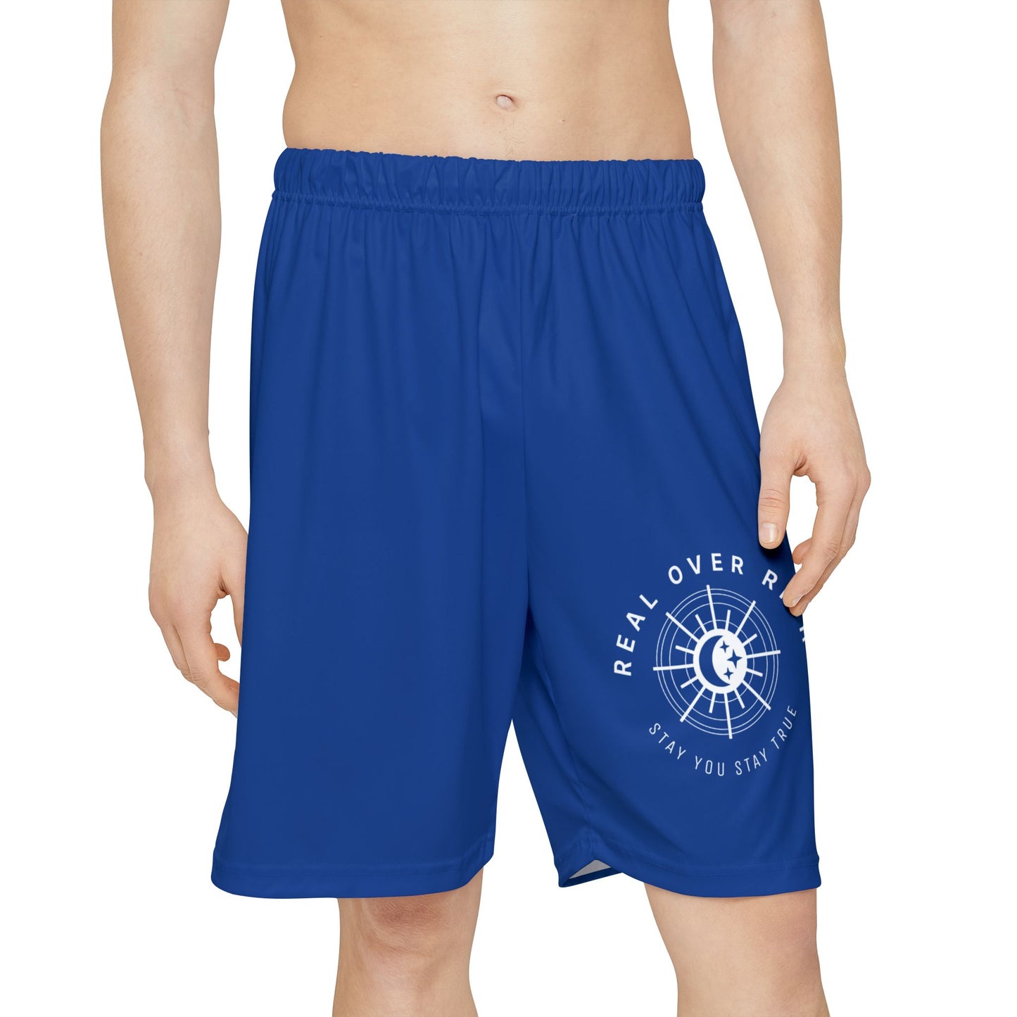 Real Over Rich ( Mens Sports Shorts )