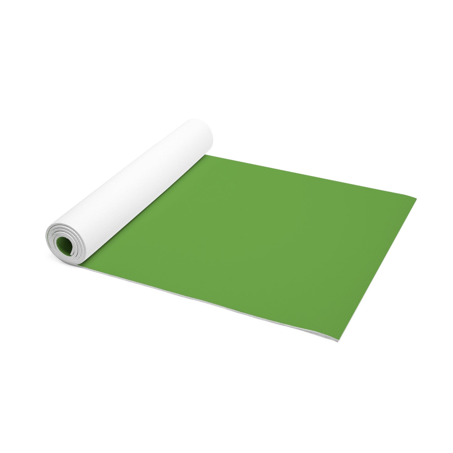 Yoga Mat — Green Foam Mat with Center Mandala Emblem