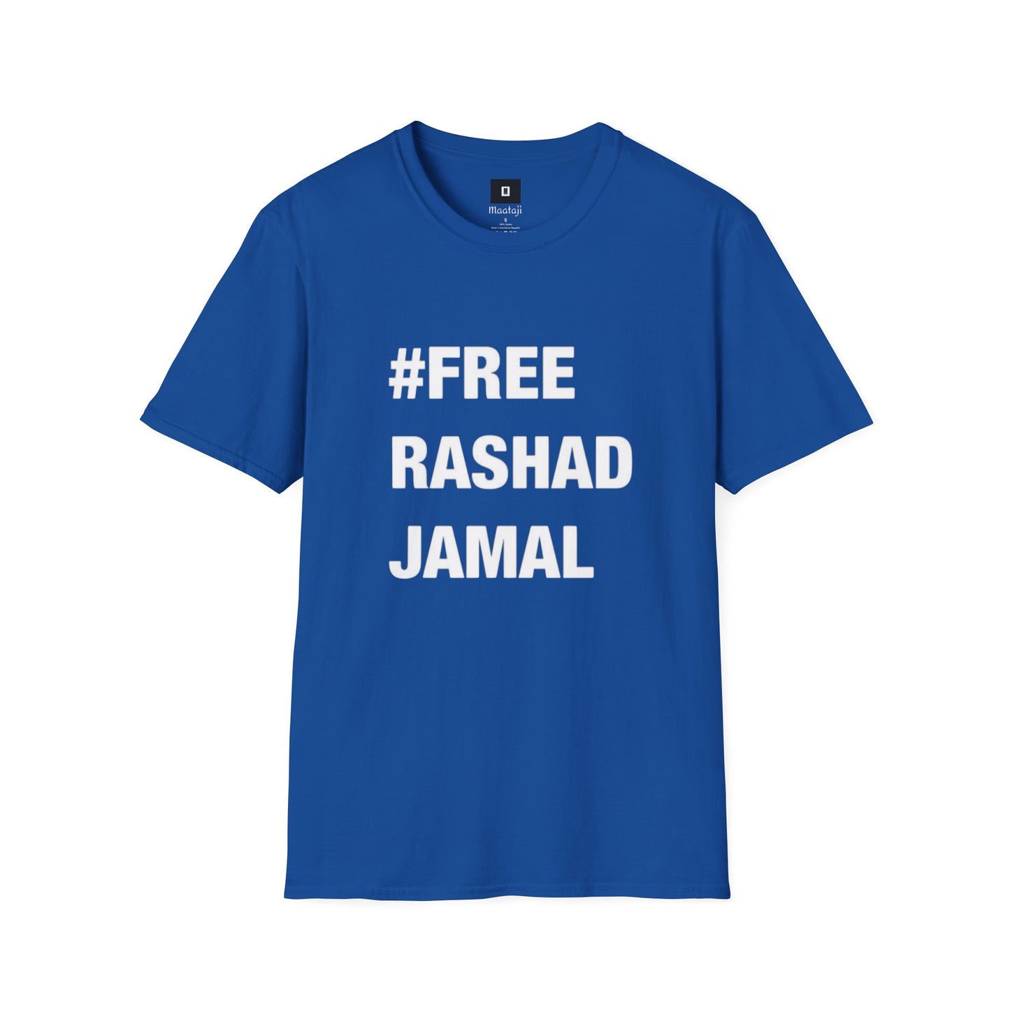 # FREE RASHAD JAMAL  (Unisex Softstyle T-Shirt )