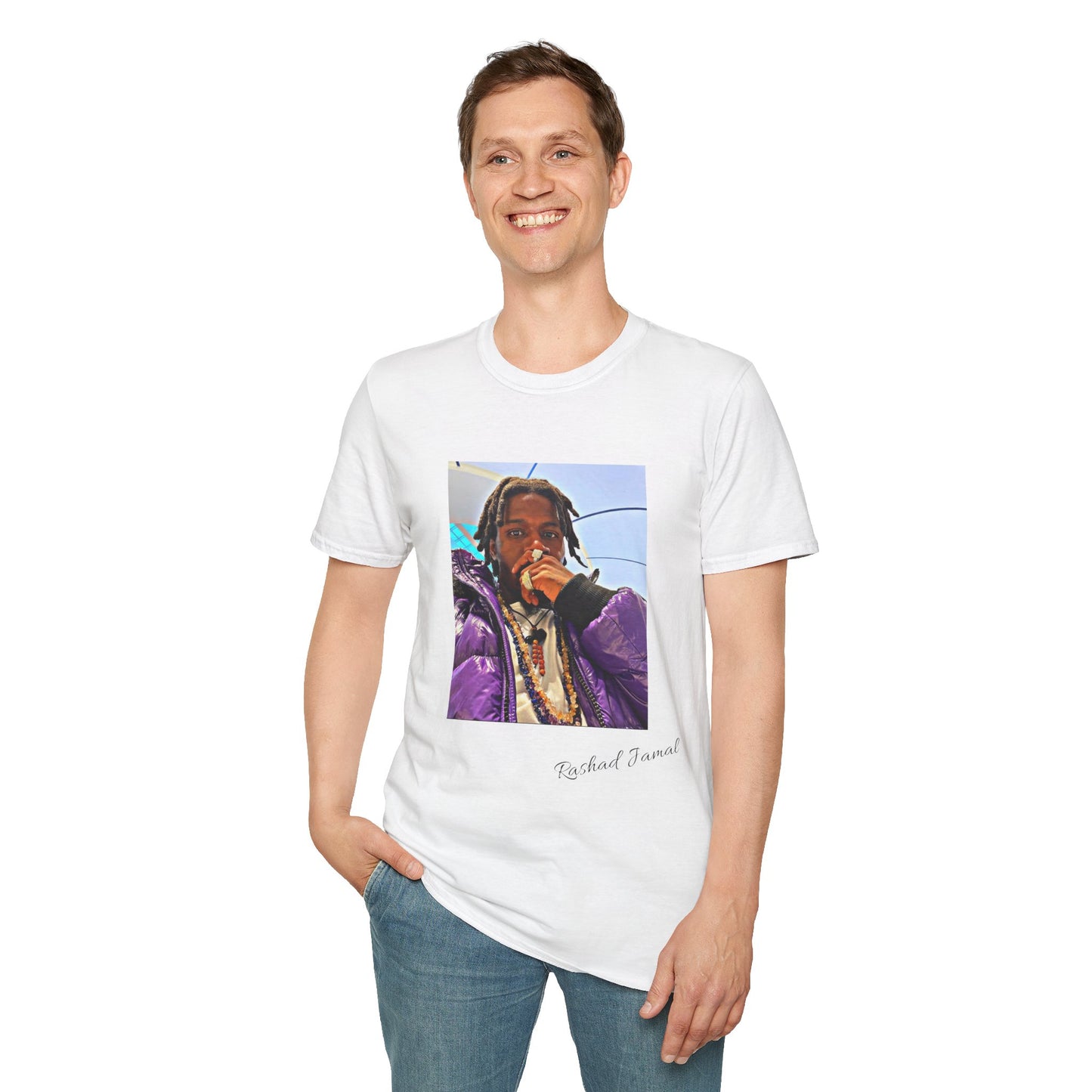 Rashad Jamal ( Unisex Softstyle T-Shirt )