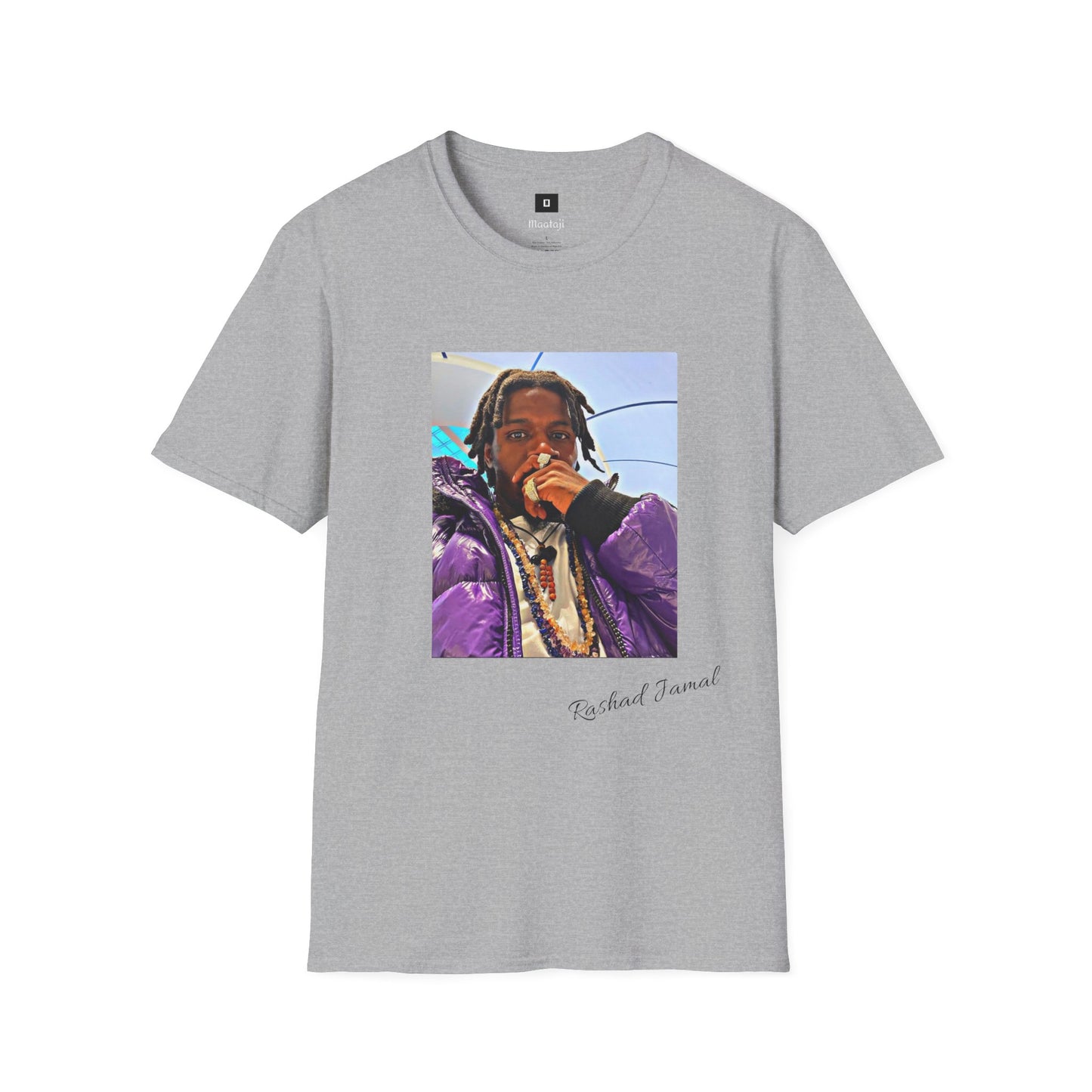 Rashad Jamal Autographed ( Unisex Softstyle T-Shirt )