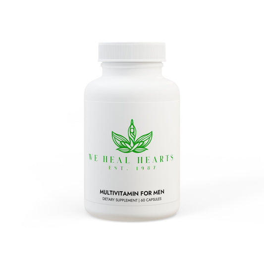 We Heal Hearts Presents Multivitamin for Men Supplement 60 Capsules)