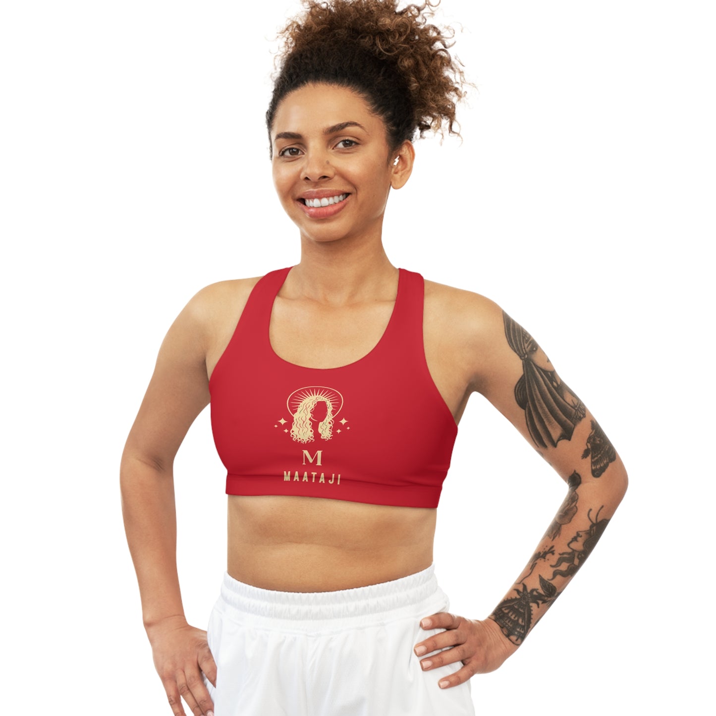 Maataji Seamless Sports Bra (AOP)