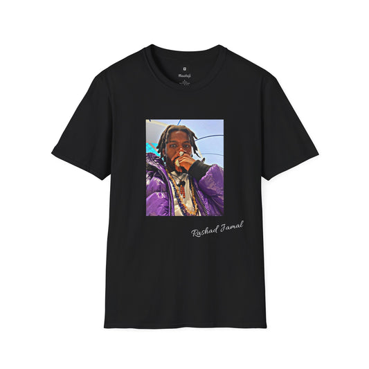 Rashad Jamal Autographed ( Unisex Softstyle T-Shirt )