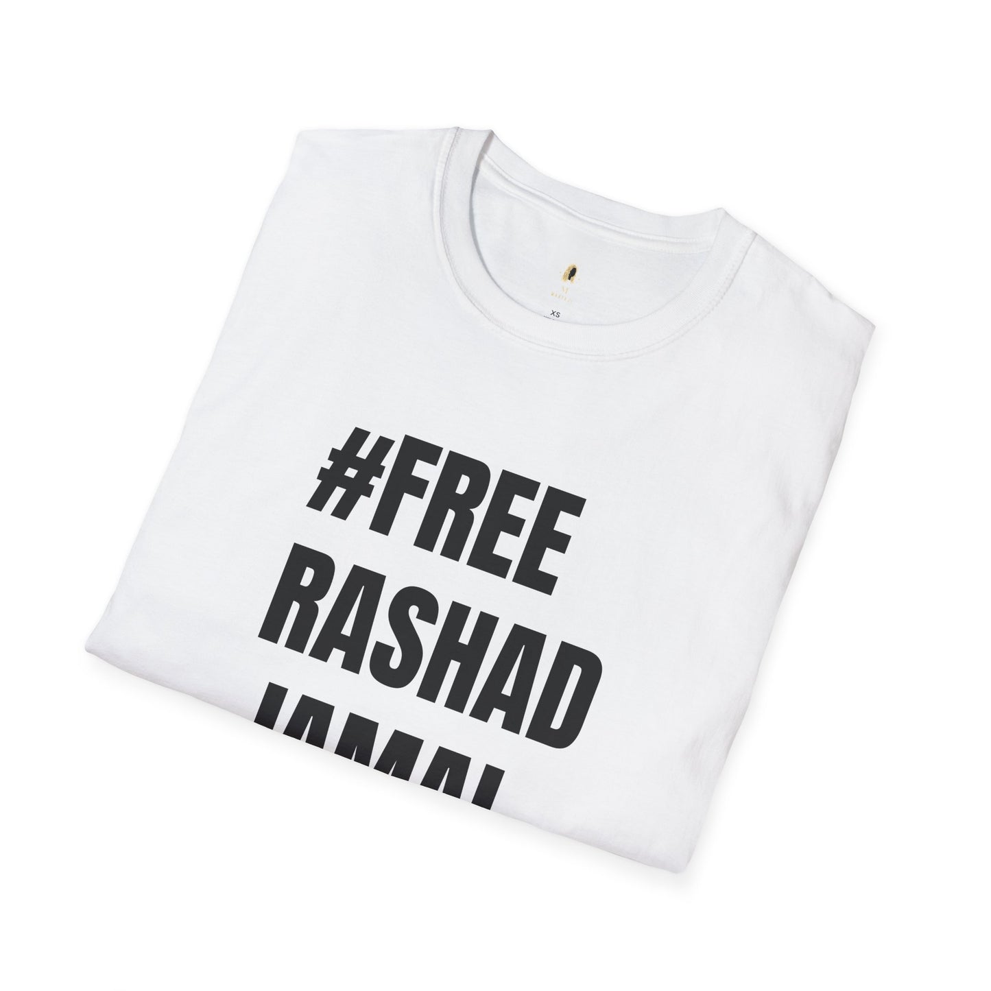 # FREE RASHAD JAMAL  (Unisex Softstyle T-Shirt )