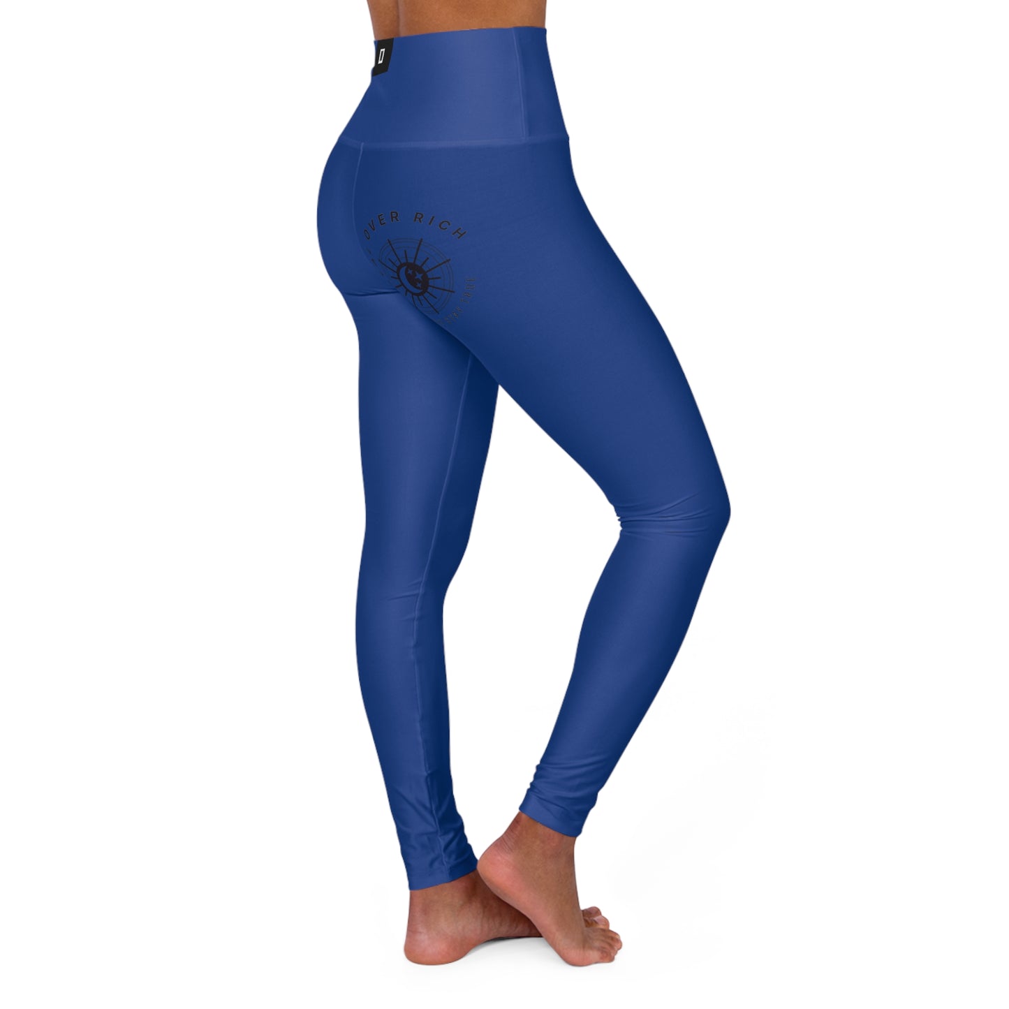 Real Over Rich ( High Waist Yoga Leggings )