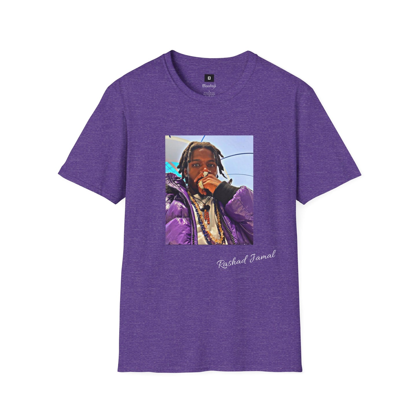 Rashad Jamal Autographed ( Unisex Softstyle T-Shirt )