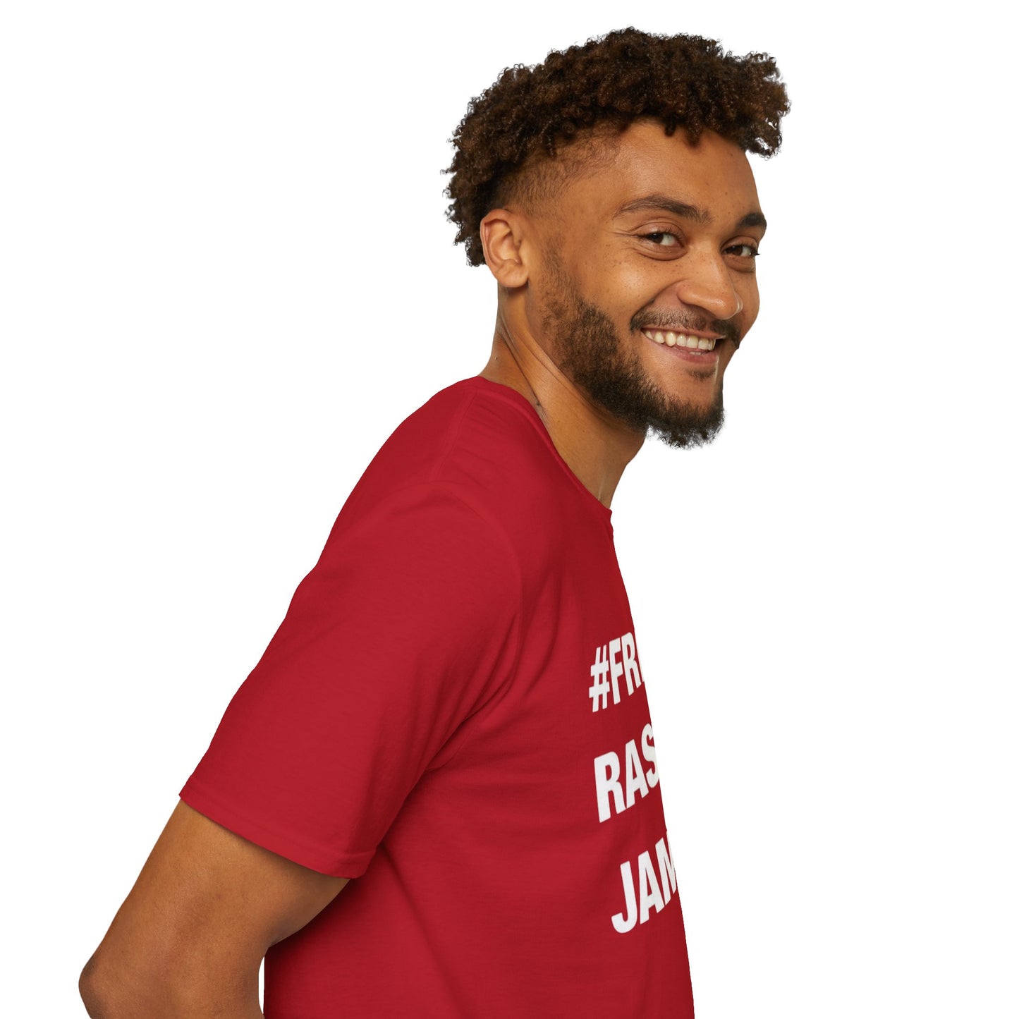 # FREE RASHAD JAMAL  (Unisex Softstyle T-Shirt )