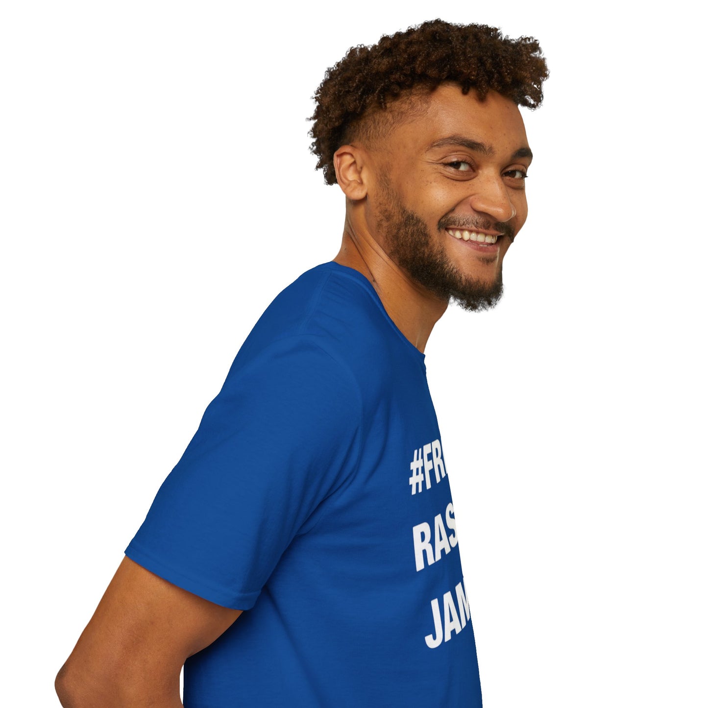 # FREE RASHAD JAMAL  (Unisex Softstyle T-Shirt )