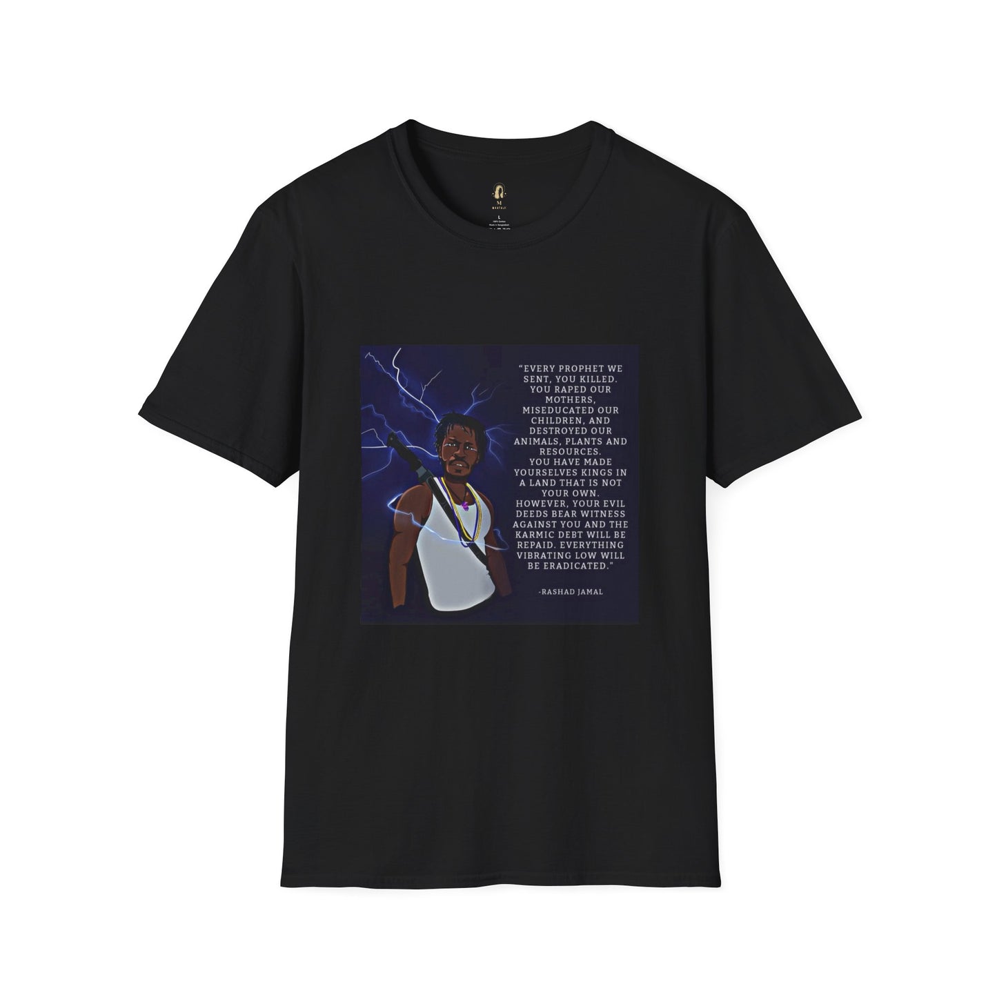 Rashad Jamal Inspirational Quotes ( T - Shirt )