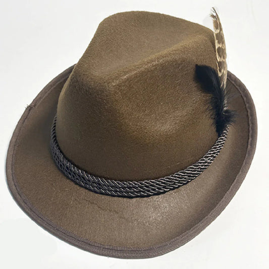 Maataji Apine Hat with Feather