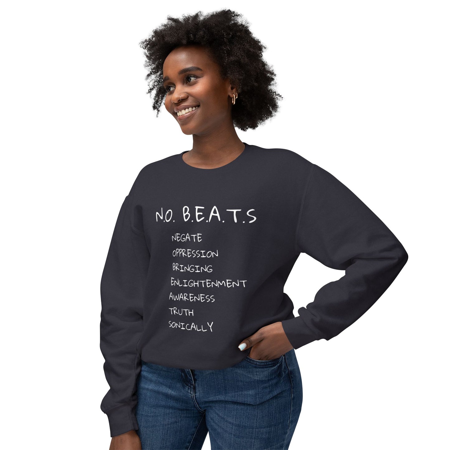 N.O. B.E.A.T.S Limited Edition ( Lightweight Crewneck Sweatshirt )