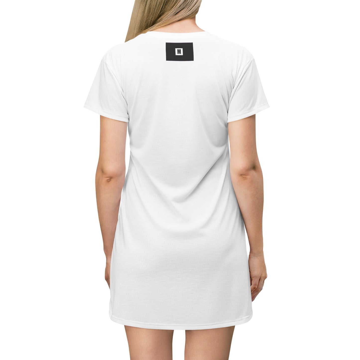 Real Over Rich T-Shirt Dress (AOP)