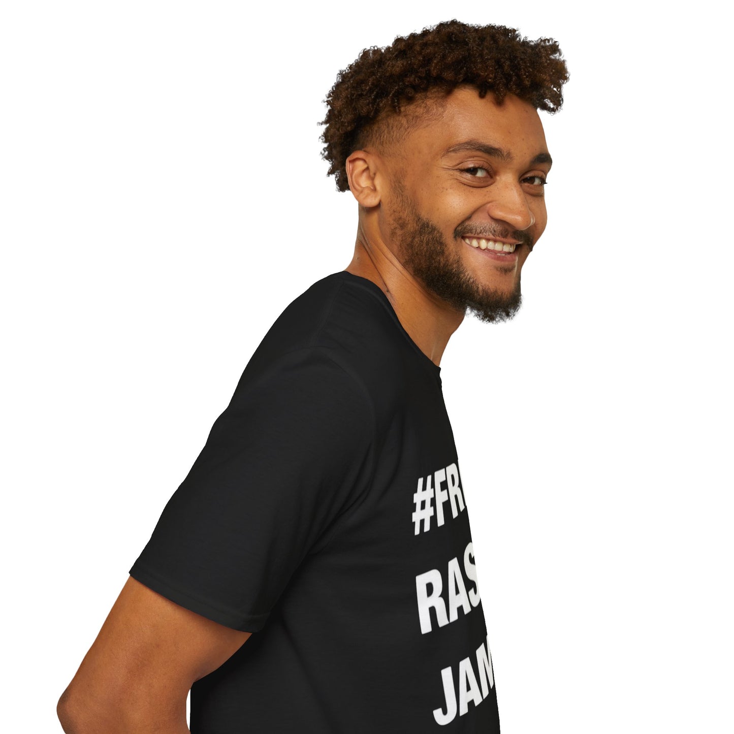 # FREE RASHAD JAMAL  (Unisex Softstyle T-Shirt )