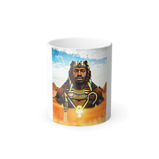 RASHAD JAMAL Ancient Egypt ( Color Morphing Mug, 11oz )