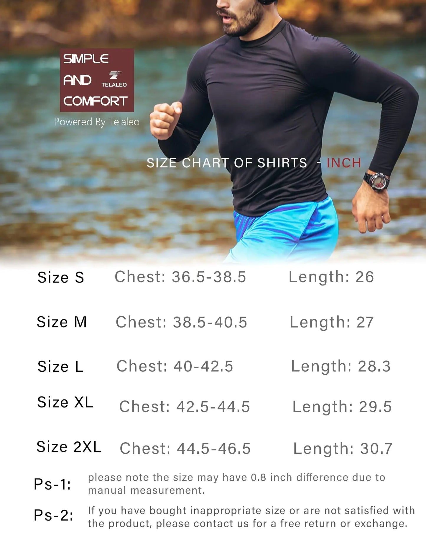 Real Over Rich presents Men's Compression Shirts Long Sleeve  (5 Pack)