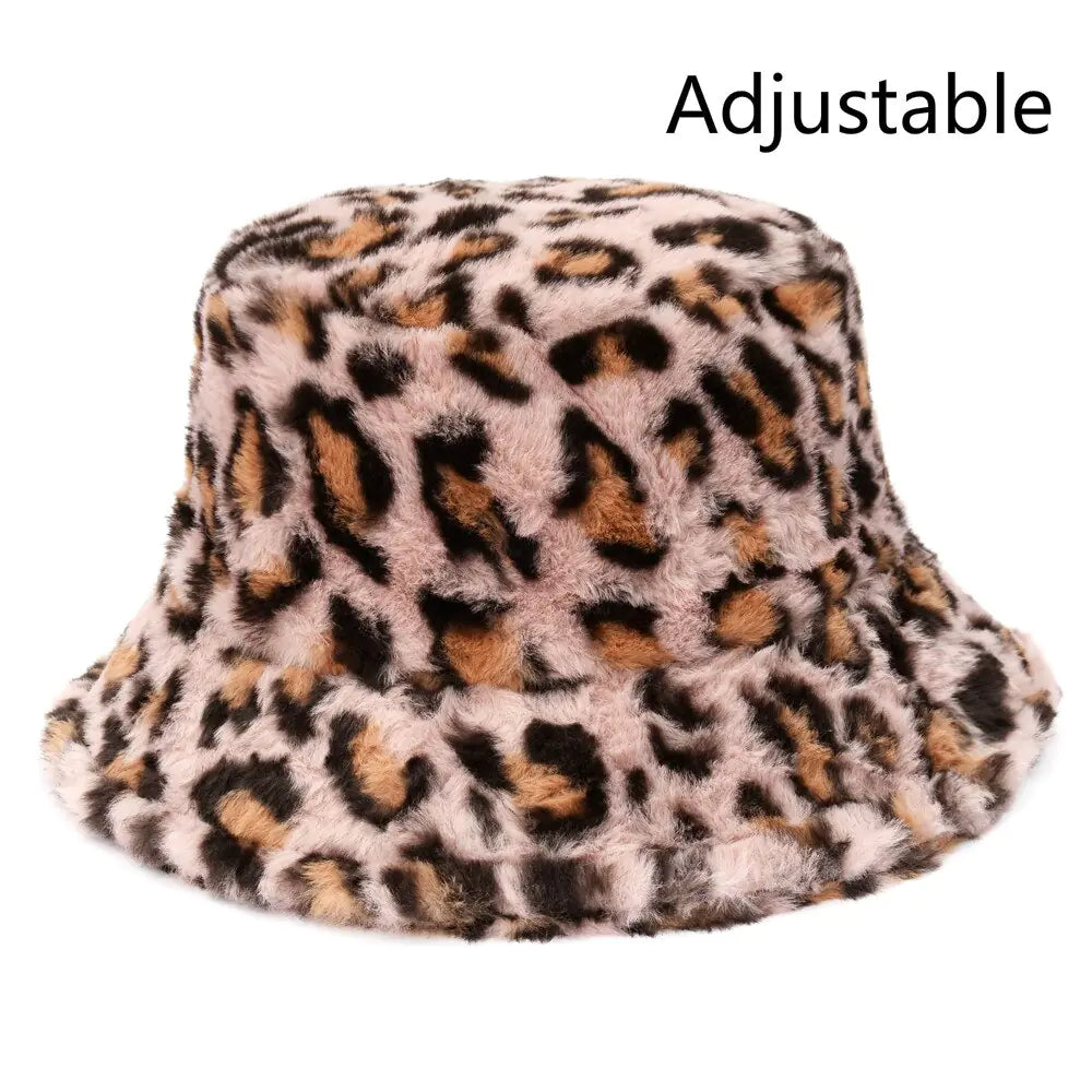 Maataji Winter Fluffy Bucket Hats