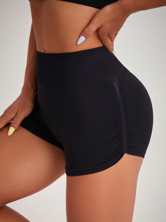 Maataji High Waist Active Shorts