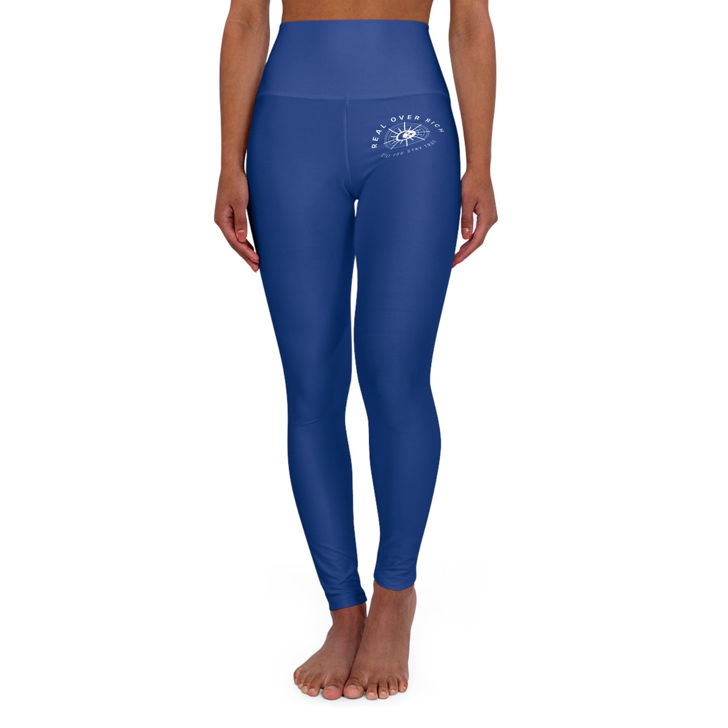 Real Over Rich ( High Waist Yoga Leggings )