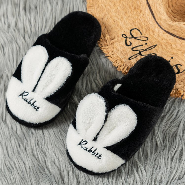 Maataji presents ( Rabbit Ears Round Toe Slippers )