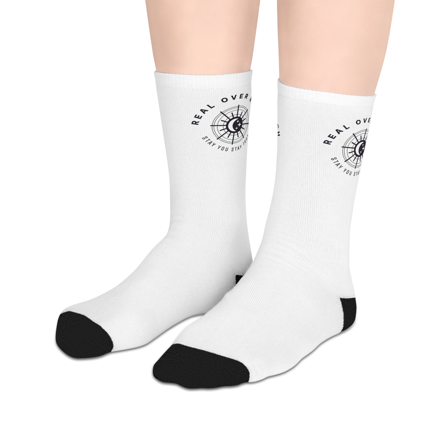 Real Over Rich presents ( Miid-length Socks )