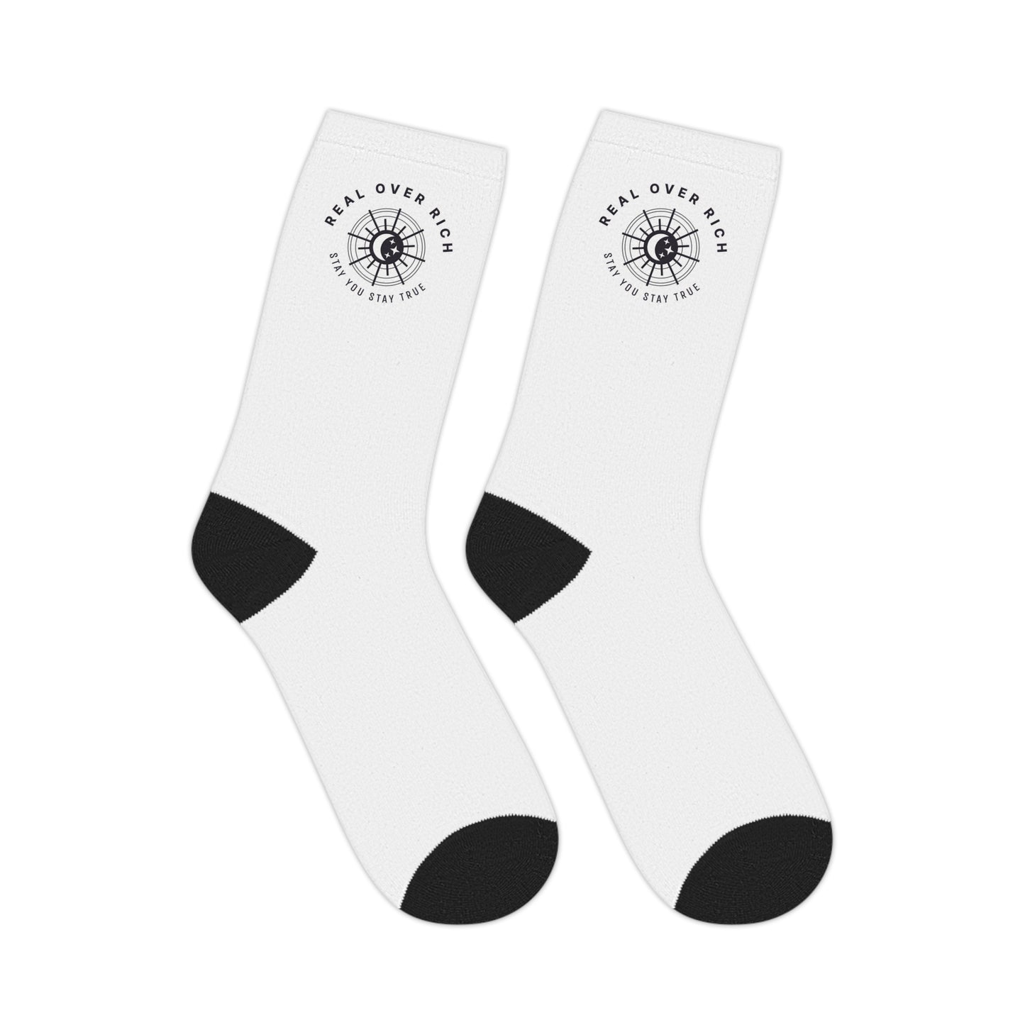 Real Over Rich presents ( Miid-length Socks )