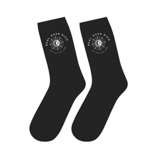 Real Over Rich presents ( Mid-length Socks )