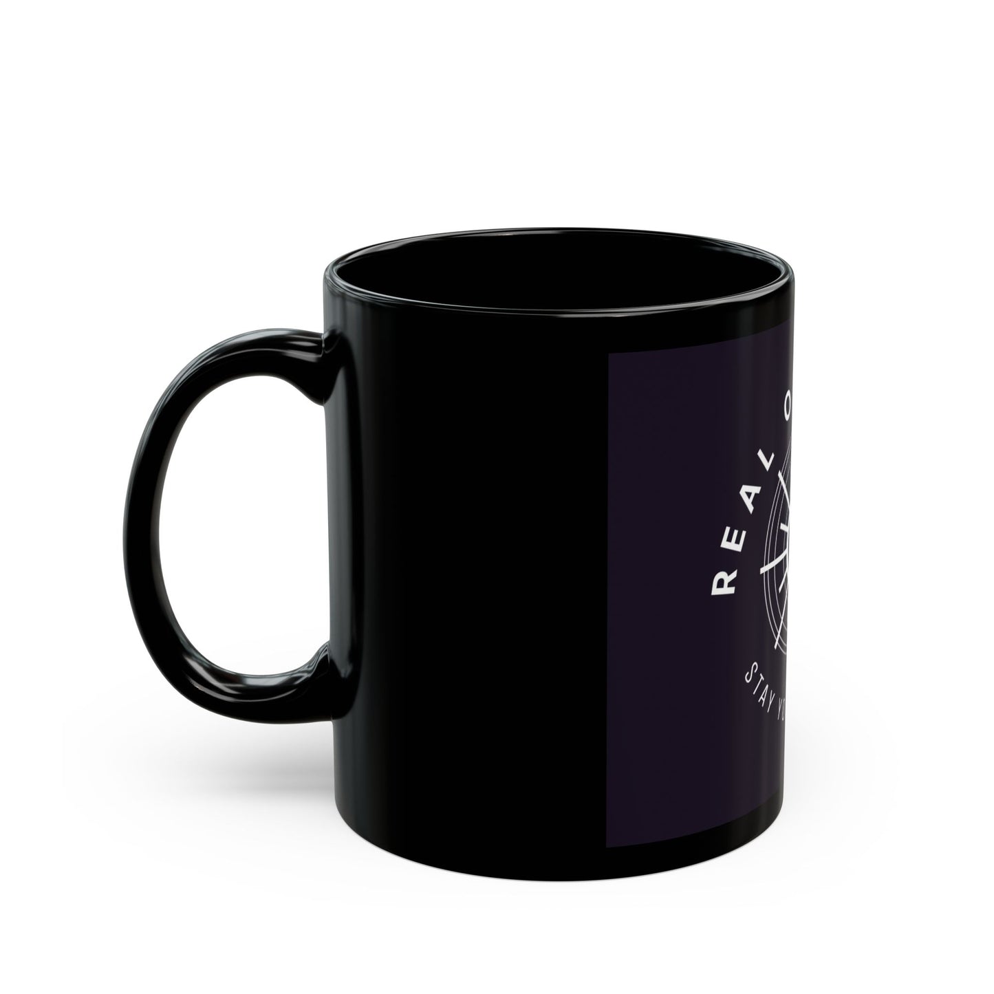 Real Over Rich Black Mug (11oz, 15oz)